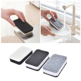 3pcs Double Sided Dishwashing Cleaning Sponge Kitchen